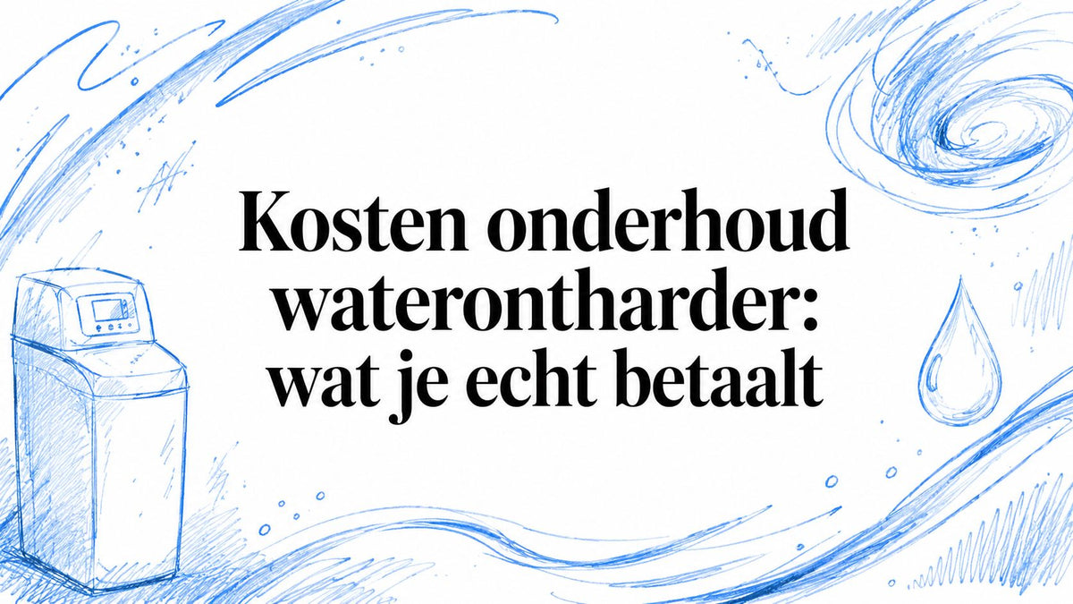 Kosten onderhoud waterontharder: wat je echt betaalt