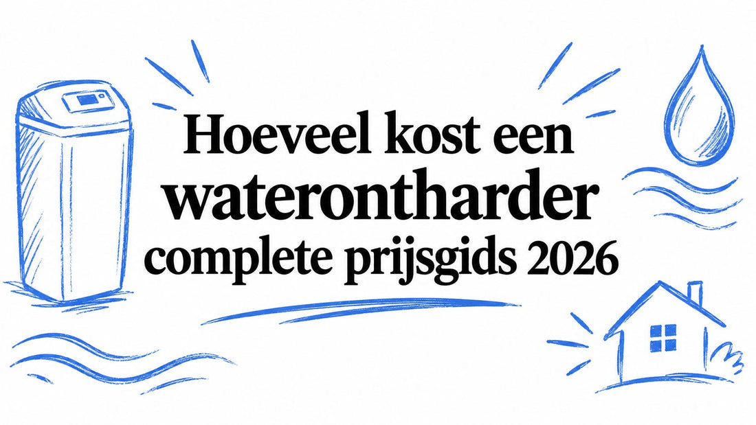 Hoeveel kost een waterontharder complete prijsgids 2026