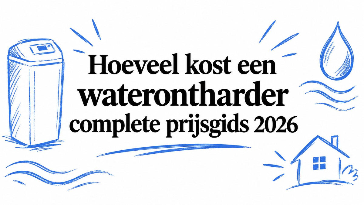 Hoeveel kost een waterontharder complete prijsgids 2026