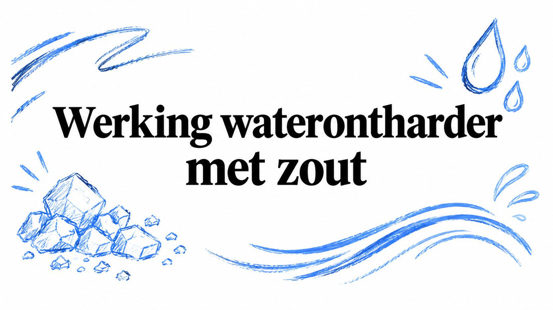 Werking waterontharder met zout