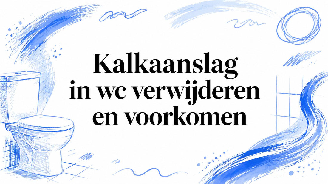Kalkaanslag in wc verwijderen en voorkomen