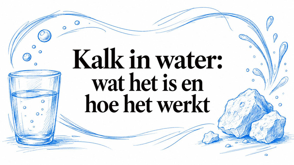Kalk in water: wat het is en hoe het werkt