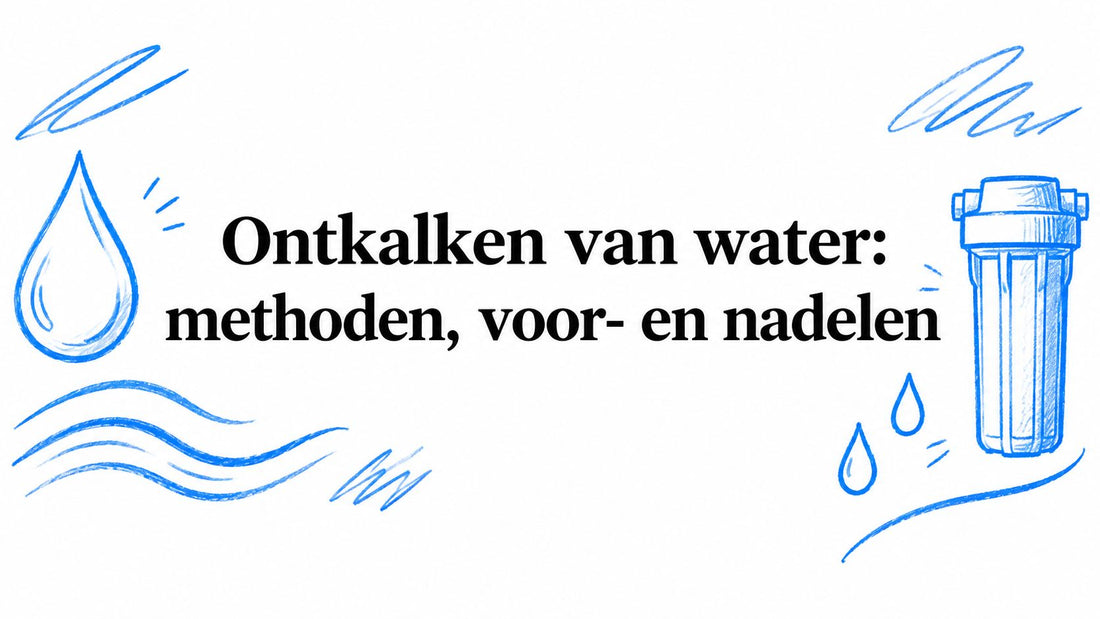 Ontkalken van water: methoden, voor- en nadelen