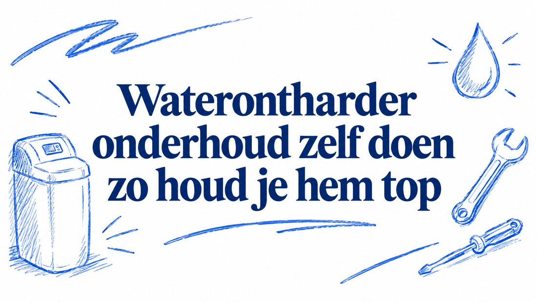 Waterontharder onderhoud zelf doen zo houd je hem top