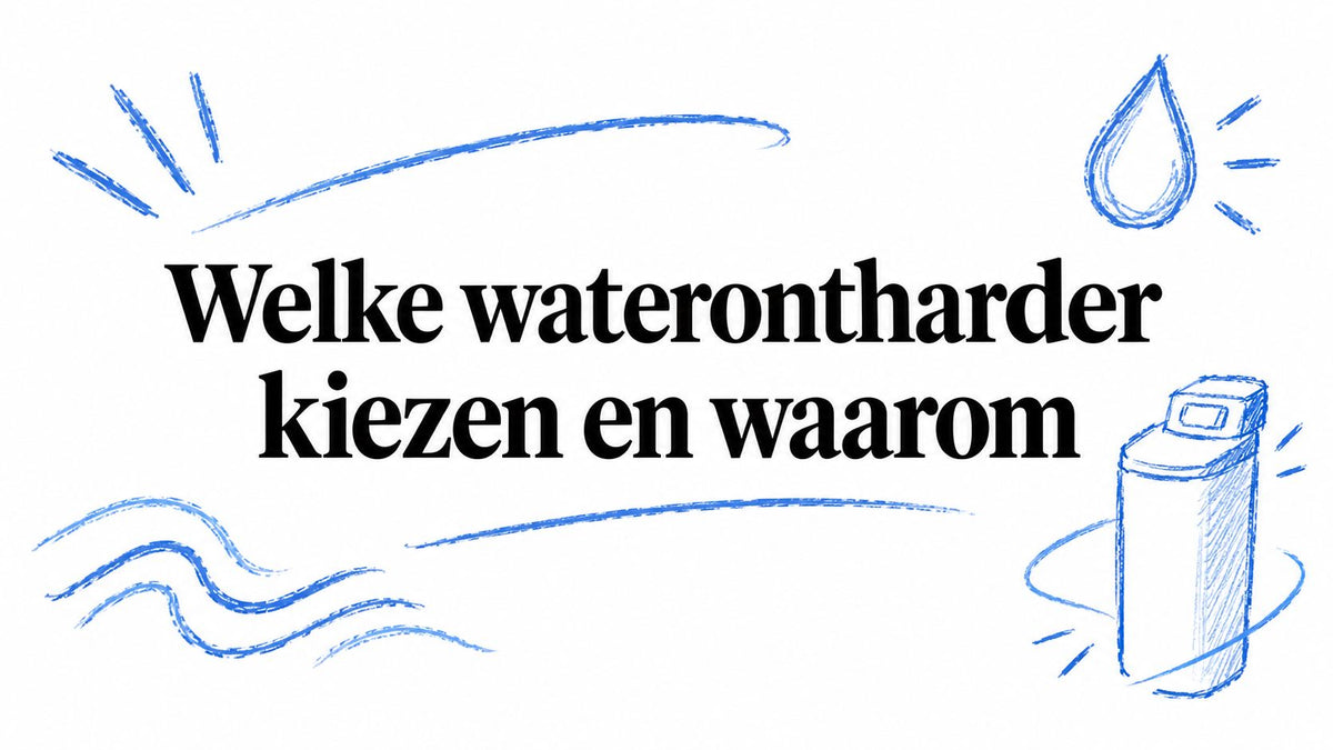 Welke waterontharder kiezen en waarom